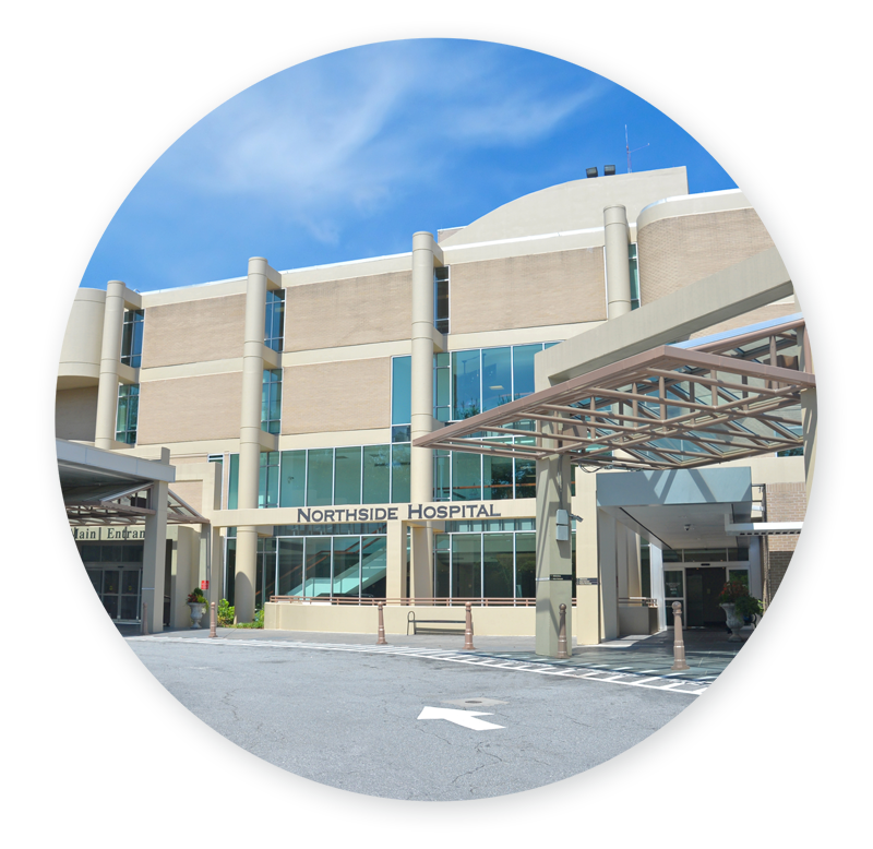 Exterior of Northside Hospital in Atlanta