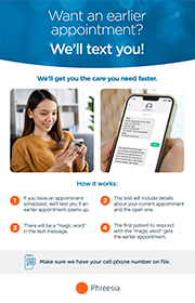 AA_poster Appointment Accelerator poster