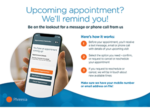 AR_postcard Appointment Reminders postcard thumbnail