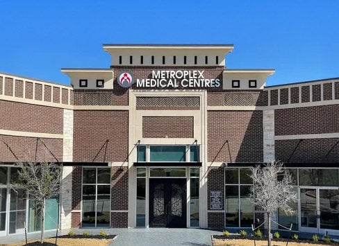 Exterior of Metroplex building