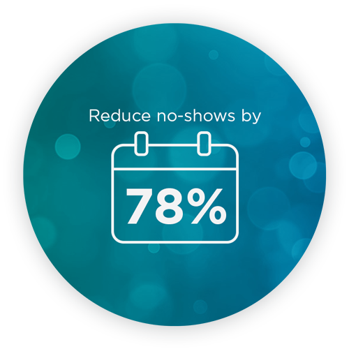 new-appt-banner2 Reduce no-shows by 78% graphic